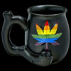 Roast & Toast Premium Ceramic Embossed Leaf Pipe Mug
