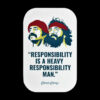 Cheech & Chong x Pulsar Metal Rolling Tray with Lid - Responsibility