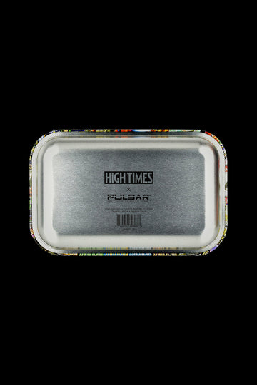 High Times x Pulsar Metal Rolling Tray - Covers Collage High Times x Pulsar Metal Rolling Tray - Covers Collage