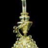 "Apollo" Fumed Marbled Recycler Dab Rig