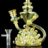 "Apollo" Fumed Marbled Recycler Dab Rig