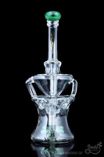 "Artemis" Propellor Perc Swiss Recycler with Color Accents "Artemis" Propellor Perc Swiss Recycler with Color Accents