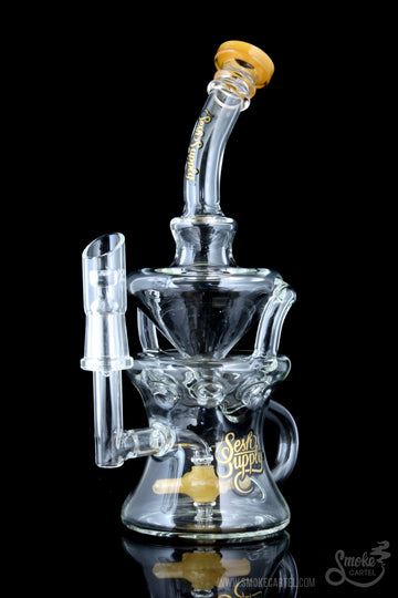 "Artemis" Propellor Perc Swiss Recycler with Color Accents "Artemis" Propellor Perc Swiss Recycler with Color Accents