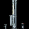 "Charon" Unique Spinning Propeller Perc Straight Tube Bong