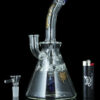 "Demetra" Fab Egg Beaker With Cube Perc