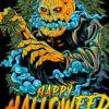 StonerDays Happy Halloweed Dab Mat
