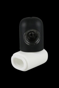 Silicone Capsule Hand Pipe with Glass Bowl