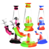 Silicone Dual Chamber Modular Glass Bong