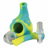 Silicone Hand Pipe with Glass Bowl