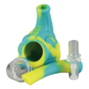 Silicone Hand Pipe with Glass Bowl