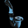Silicone Saxophone Sherlock Hand Pipe