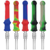 Silicone Vapor Straw with Quartz Tip