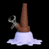Splat Ice Cream Silicone Water Pipe