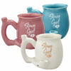 Roast & Toast Stoner Girl Mug Pipe Roast & Toast Stoner Girl Mug Pipe