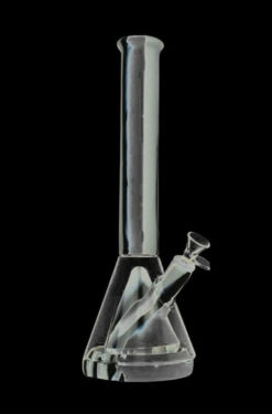 Showerhead Pyramid Perc Striped Silicone & Glass Water Pipe