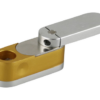 Two Tone Metal Twist-Out Pipe with Storage Two Tone Metal Twist-Out Pipe with Storage