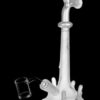Water Spigot Frosted Glass Dab Rig