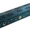 Wooden Coffin-Style Incense Burner