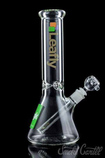 Leafly Strain Tile Beaker Bong - (OG Kush / Maui Wowie / Granddaddy Purp) Leafly Strain Tile Beaker Bong - (OG Kush / Maui Wowie / Granddaddy Purp)