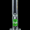 Leafly Strain Tile Straight Tube Bong - Sativa, Indica, or Hybrid