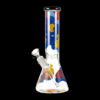 "Papaya" Glass Beaker Ice Bong