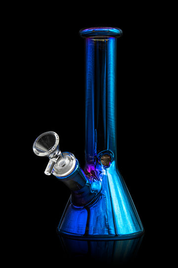 Iridescent Color Shift Beaker Bong Iridescent Color Shift Beaker Bong