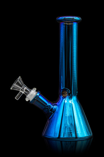 Iridescent Color Shift Beaker Bong Iridescent Color Shift Beaker Bong