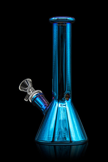 Iridescent Color Shift Beaker Bong Iridescent Color Shift Beaker Bong