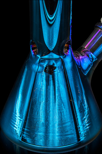 Iridescent Color Shift Beaker Bong Iridescent Color Shift Beaker Bong