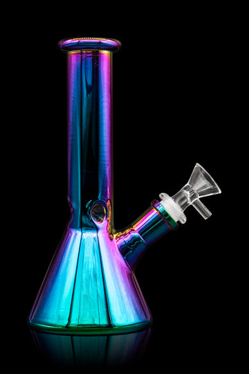 Iridescent Color Shift Beaker Bong Iridescent Color Shift Beaker Bong