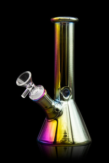 Iridescent Color Shift Beaker Bong Iridescent Color Shift Beaker Bong