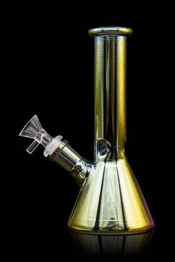 Iridescent Color Shift Beaker Bong Iridescent Color Shift Beaker Bong