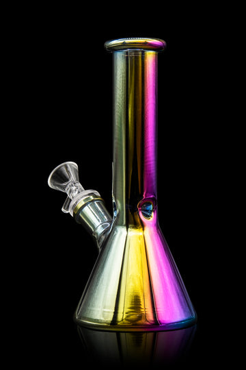 Iridescent Color Shift Beaker Bong Iridescent Color Shift Beaker Bong