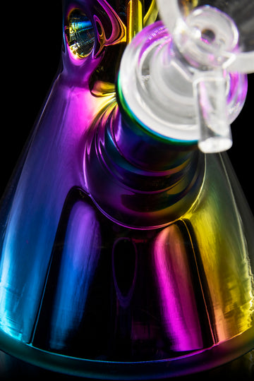 Iridescent Color Shift Beaker Bong Iridescent Color Shift Beaker Bong