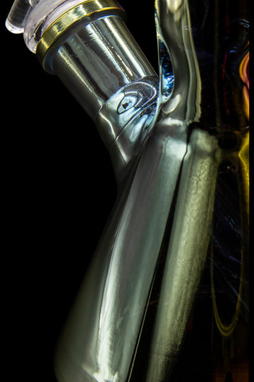 Iridescent Color Shift Beaker Bong Iridescent Color Shift Beaker Bong