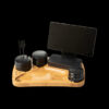 Blue Bus Fine Tools BLAZE Wooden Rolling Tray Blue Bus Fine Tools BLAZE Wooden Rolling Tray