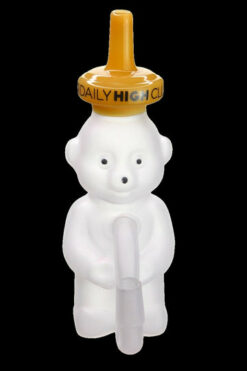 Frosted Honey Bear Bong