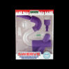 Swerve 4-in-1 Hybrid Silicone and Glass Water Pipe