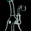 DankStop Marble Accented Mini Rig - The Blob