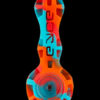 Hybrid Silicone and Glass Spoon Pipe