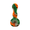 Hybrid Silicone and Glass Spoon Pipe