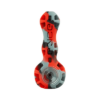 Hybrid Silicone and Glass Spoon Pipe