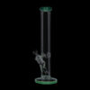 Straight Tube Glass Ice Bong with Colored Accents Straight Tube Glass Ice Bong with Colored Accents