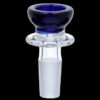 Glass Bowl Drum with Clear Ring Handle