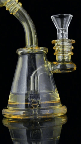 "Pan" 5" Mini Beaker Bong "Pan" 5" Mini Beaker Bong