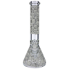 Glow in the Dark Beaker Ice Bong - Spooky Faces Glow in the Dark Beaker Ice Bong - Spooky Faces