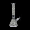 Glow in the Dark Beaker Ice Bong - Spooky Faces Glow in the Dark Beaker Ice Bong - Spooky Faces