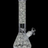 Glow in the Dark Beaker Ice Bong - Spooky Faces Glow in the Dark Beaker Ice Bong - Spooky Faces