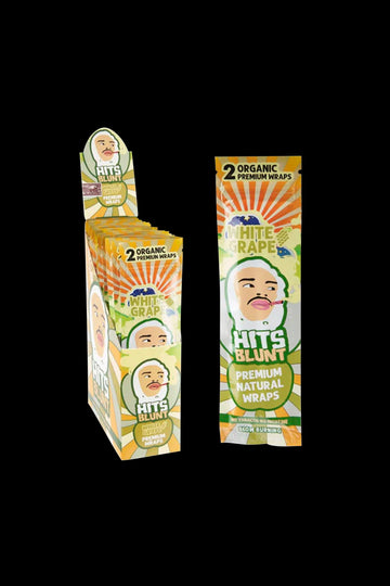 Hits Blunt Premium Organic Hemp Wraps - 25 Pouches Hits Blunt Premium Organic Hemp Wraps - 25 Pouches