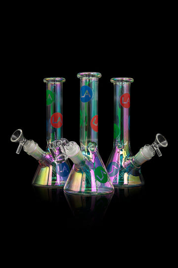 Limited Edition 8" Iridescent Disco Beaker Set Limited Edition 8" Iridescent Disco Beaker Set